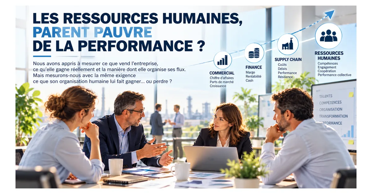 Illustration de l’article Les ressources humaines, parent pauvre de la performance ?