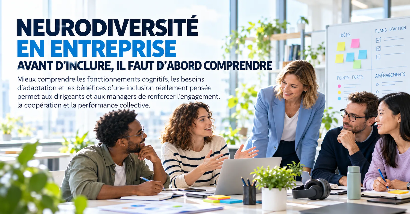 Illustration de l’article NEURODIVERSITÉ EN ENTREPRISE : AVANT D’INCLURE, ENCORE FAUT-IL COMPRENDRE